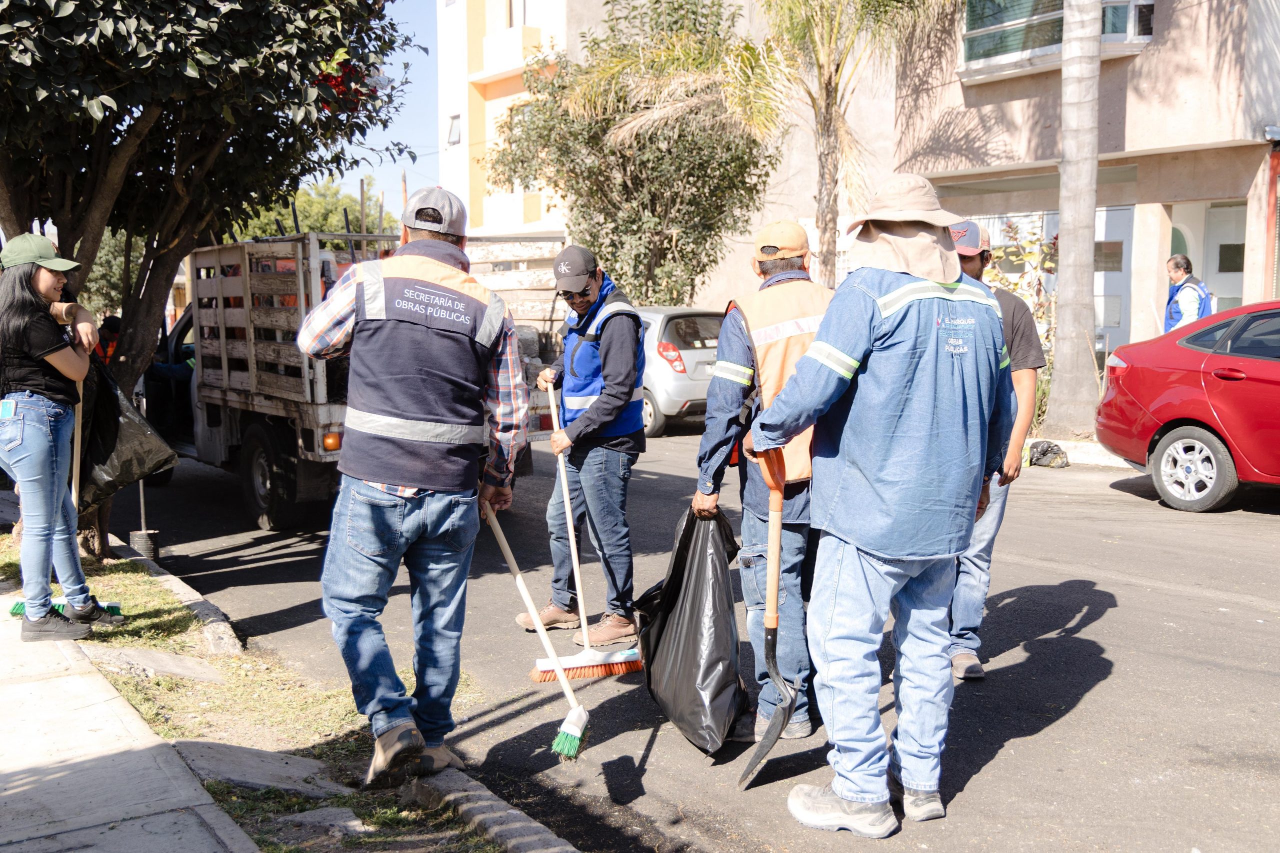 Realizan dependencias de El Marqués Jornada de Limpieza en La Pradera
