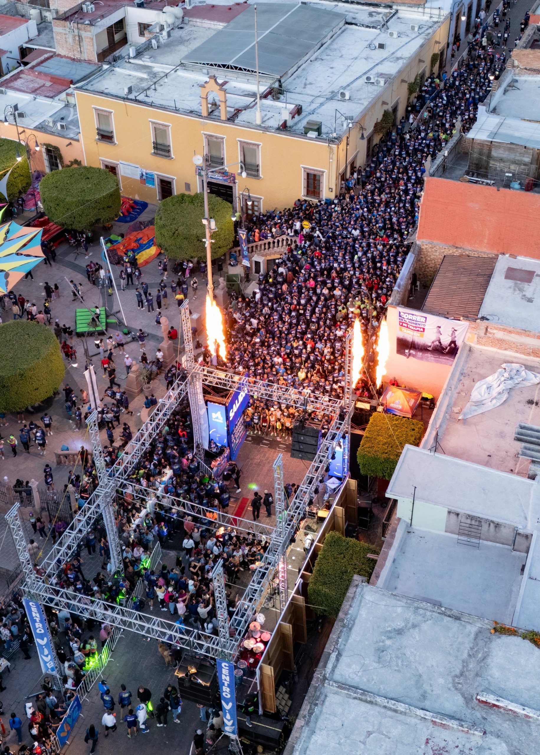 Reúne El Marqués a más de 9 mil personas en la 2ª Carrera Yo Corro por la Familia