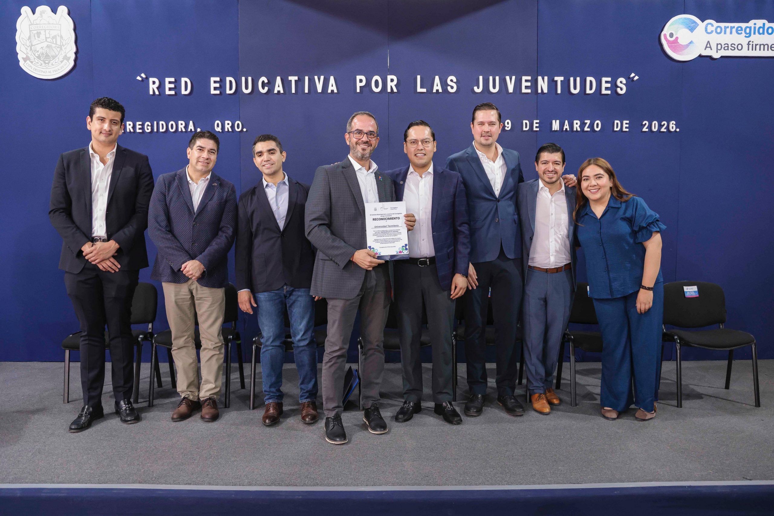 Chepe Guerrero reafirma convenio con 20 instituciones educativas en favor de las juventudes de Corregidora