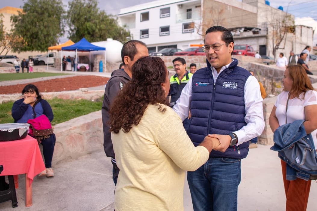 Chepe Guerrero inaugura el parque «Fraternidad» en la colonia Valle Arboledas