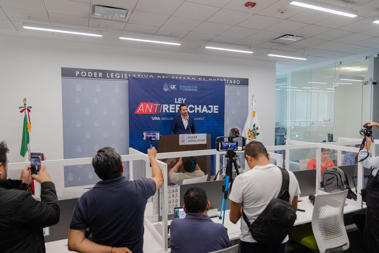 El diputado Mauricio Cárdenas propone iniciativa para eliminar el “repechaje electoral” en Querétaro