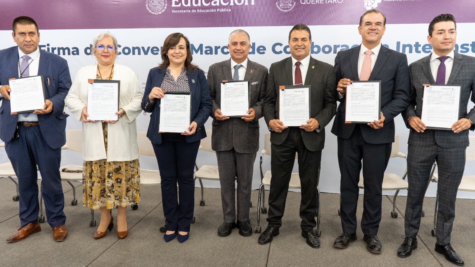 Diputado Sinuhé Piedragil Ortiz participó como testigo de honor en la firma del Convenio Marco de Colaboración Interinstitucional entre diversas instituciones educativas de nivel superior