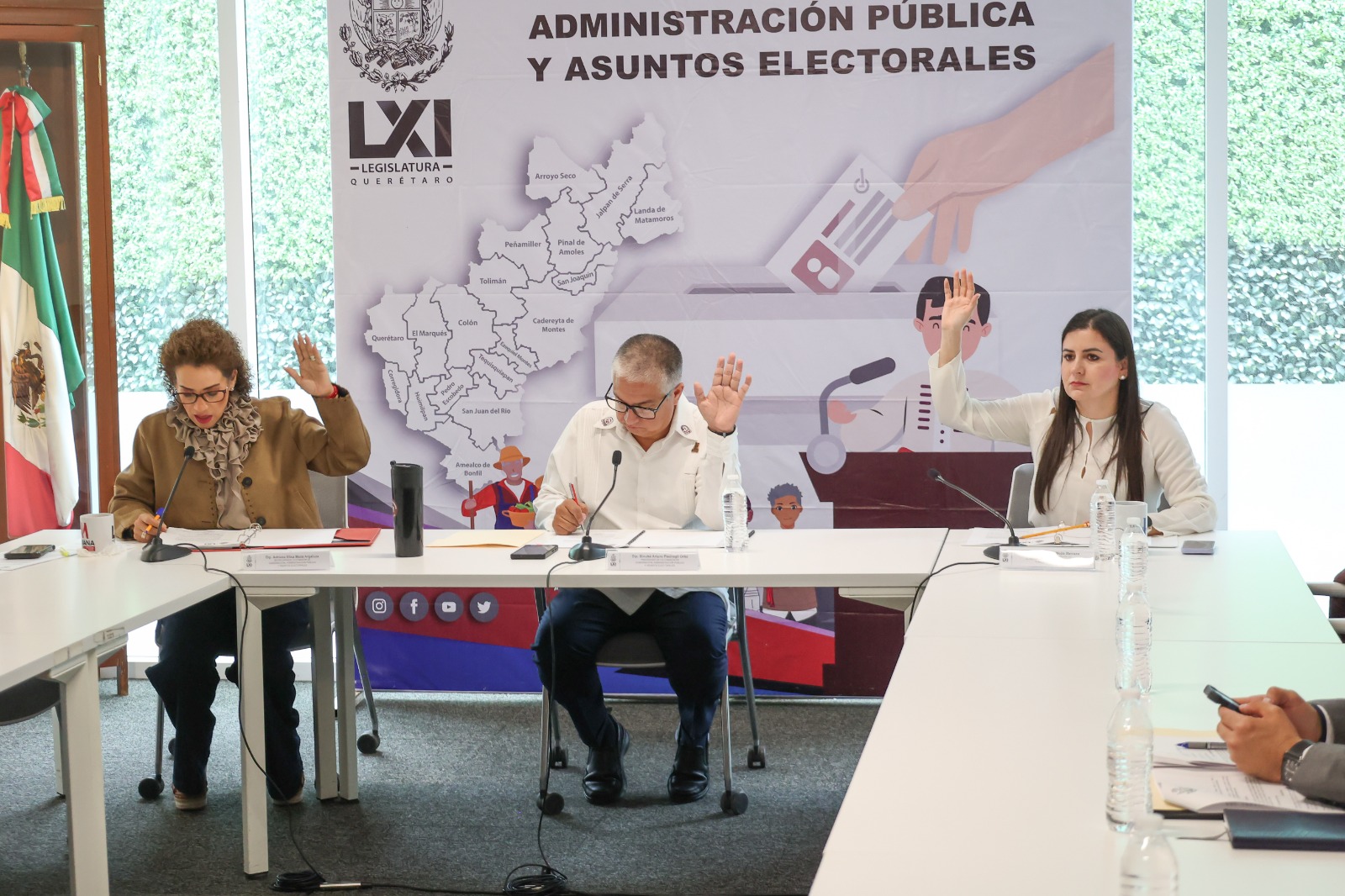 Aprueba Comisión Gobernación,  Administración Pública y Asuntos Electorales  reforma constitucional local en materia de integración de ayuntamientos