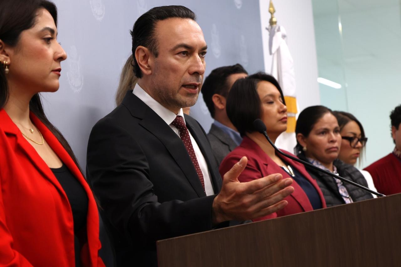 Diputados integrantes del Grupo Legislativo de Morena externaron su respaldo al dictamen de reforma a la Ley Electoral del Estado de Querétaro
