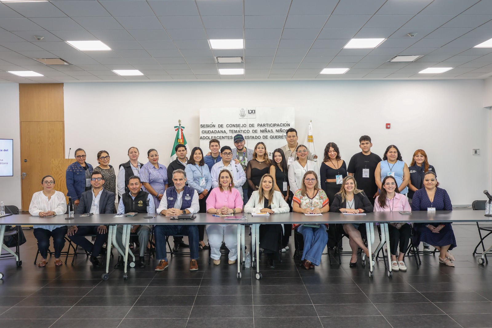 Participa diputada Perla Flores Suárez en sesión del Consejo de Participación Ciudadana Temático de Niñas, Niños y Adolescentes de Querétaro (CEPACIQ)