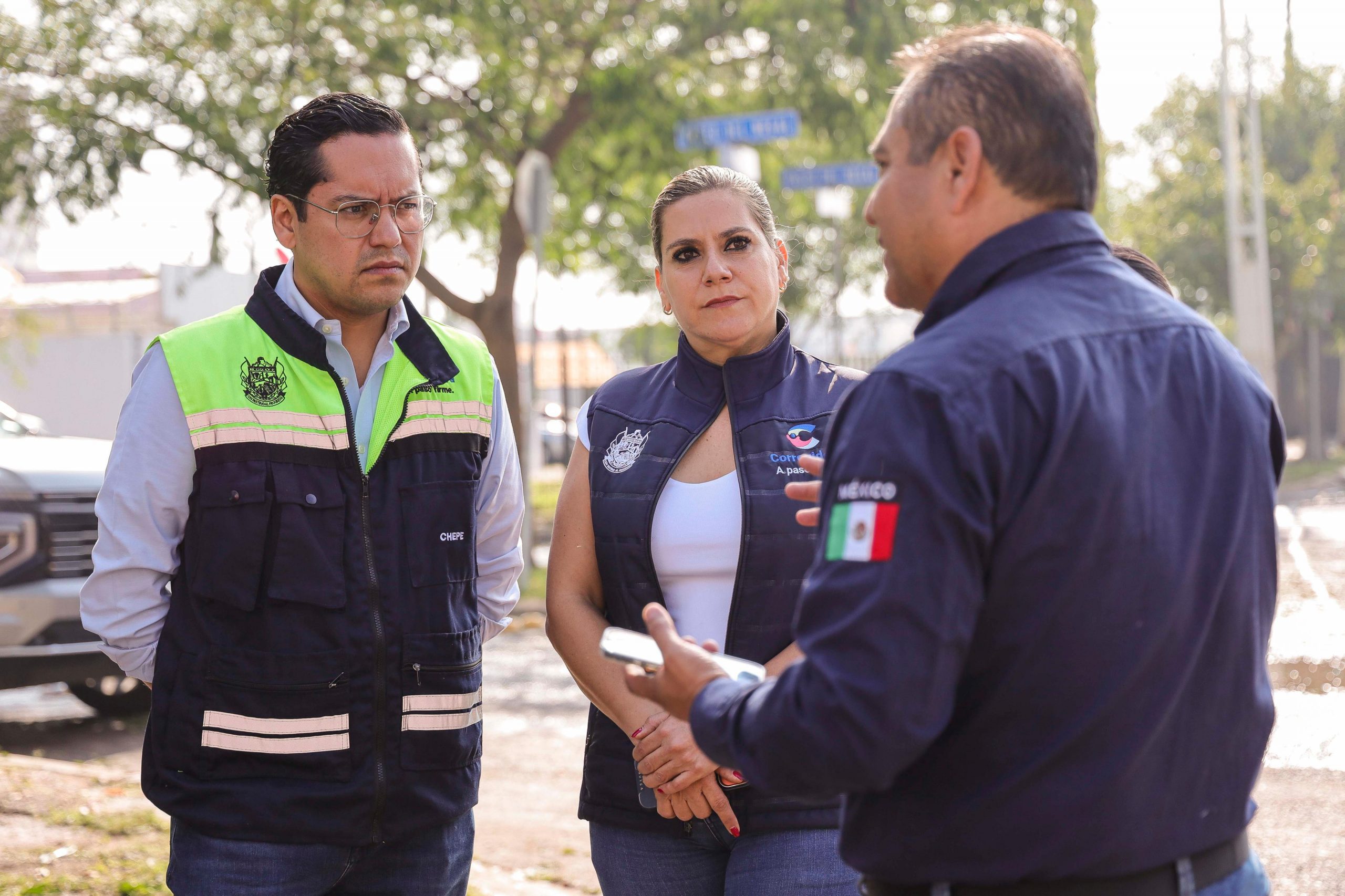 Chepe Guerrero supervisa colonias con incidencias por las fuertes lluvias
