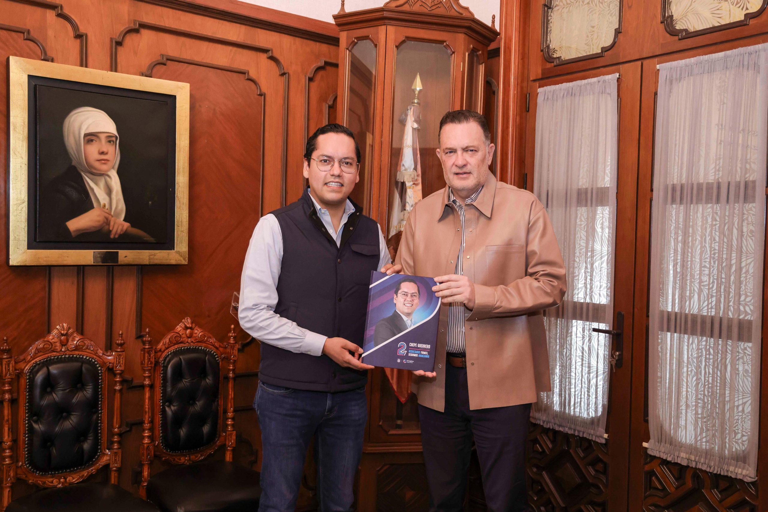 Chepe Guerrero entrega su Segundo Informe de Resultados al Gobernador