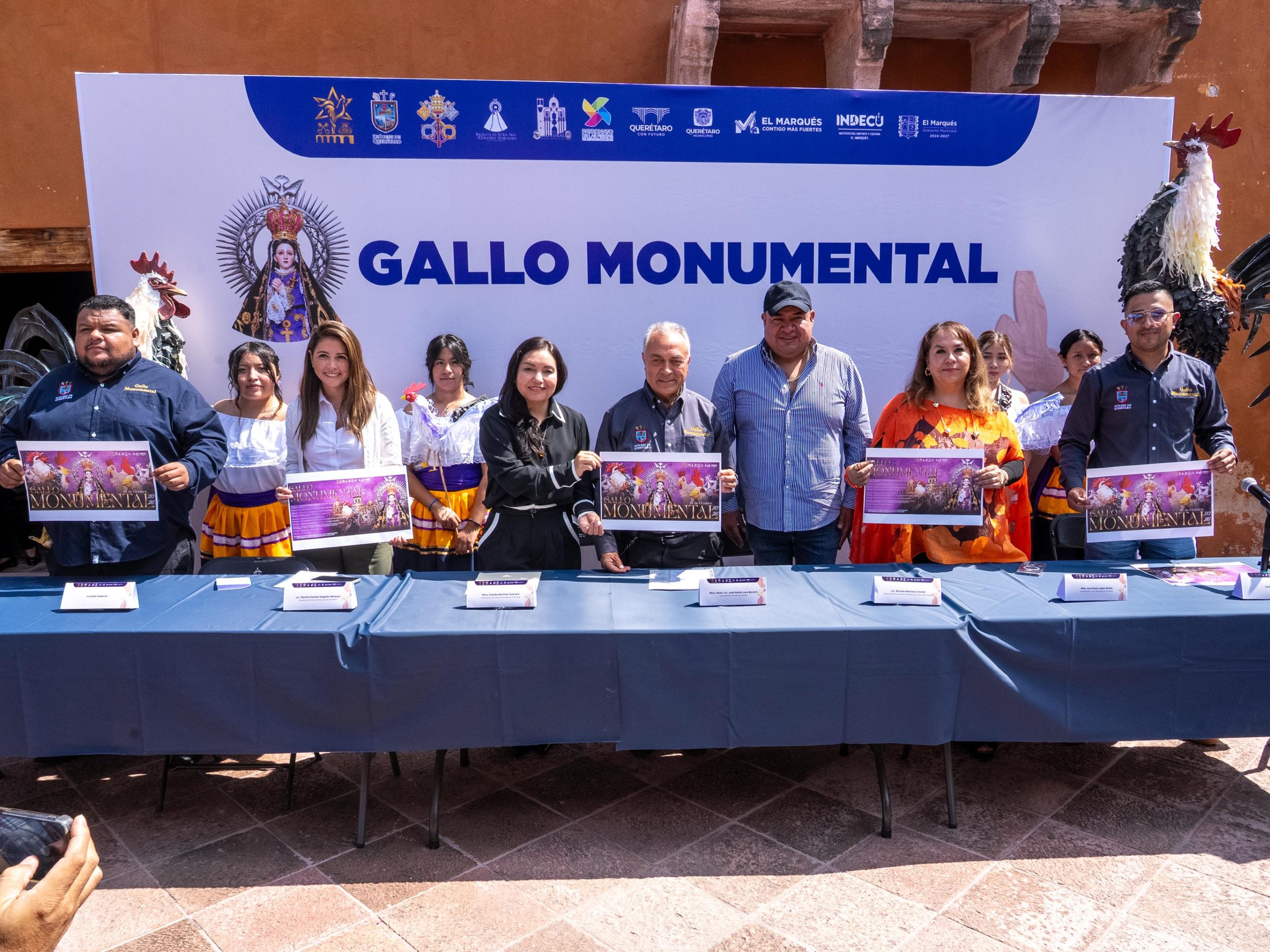El Marqués y Querétaro presentan oficialmente el Gallo Monumental 2026